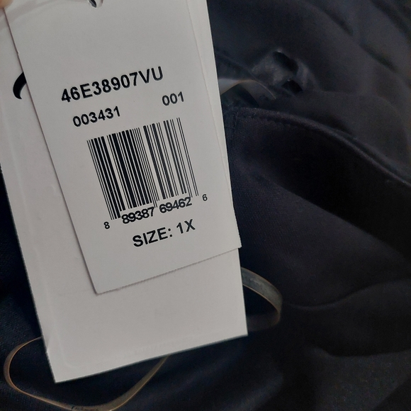 NWT‎ Trixxi bodycon dress size 1x black - Picture 7 of 10